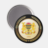 チャドの紋章 マグネット (正面/裏面)