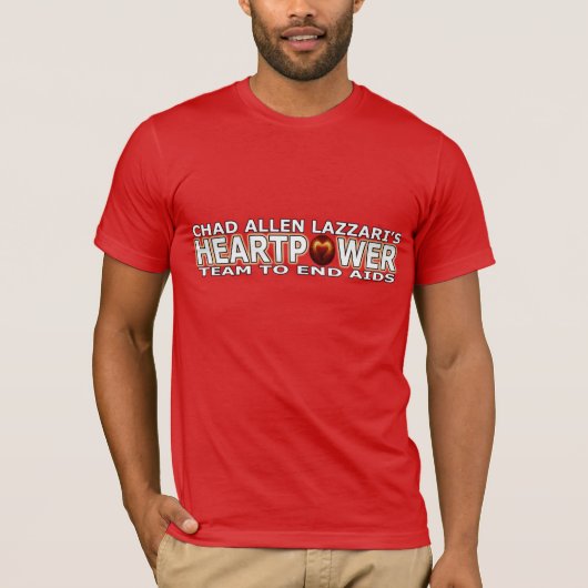 チャドアレンLazzari Heartpower Tシャツ (正面)