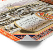 チャドウィックス裁縫コットンヴィンテージ広告 ポスター (角)