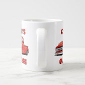 チャドズガレージクラシックトラック ジャンボコーヒーマグカップ (裏面)