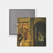 チャドフ修道院の元帥ダブー マグネット (正面/裏面)