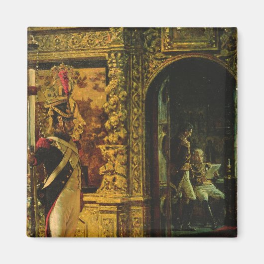 チャドフ修道院の元帥ダブー マグネット (正面)