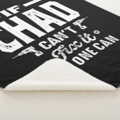 チャド名パーソナライズされた誕生日 シェルパブランケット (3/4)