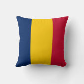 チャド国旗(アフリカ国) クッション (裏面)