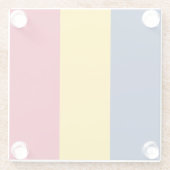 チャド国旗 ガラスコースター (裏面)