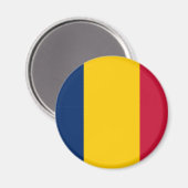 チャド国旗 マグネット (正面/裏面)