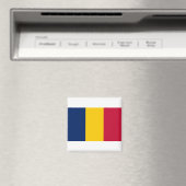 チャド国旗 マグネット (インサイチュ (食洗機))