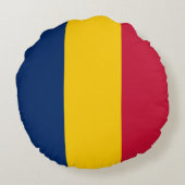 チャド国旗 ラウンドクッション (裏面)