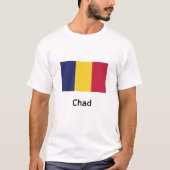 チャド国旗 Tシャツ (正面)
