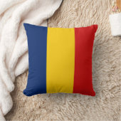 チャド国旗x旗まくら クッション (ブランケット)