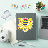 チャド国章 愛国 シール (iPadカバー)