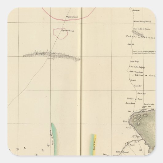 チャド湖地域，アフリカ スクエアシール (正面)