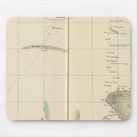 チャド湖地域（アフリカ） マウスパッド (正面)