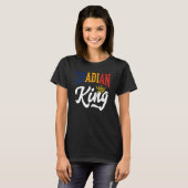 チャド王チャドのチャド国旗 Tシャツ (正面フル)