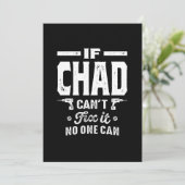 チャド オーダーメイド 名前 誕生日 招待状 (スタンド正面)