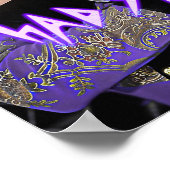 チャド・シウィク「80のスターポップ・アートの」のポスター ポスター (角)