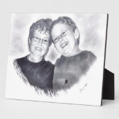 チャド&ジェクスのプラウケ フォトプラーク (側面)