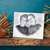 チャド&ジェクスのプラウケ フォトプラーク (側面)