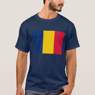 チャド·メンズのTシャツの旗。 Tシャツ