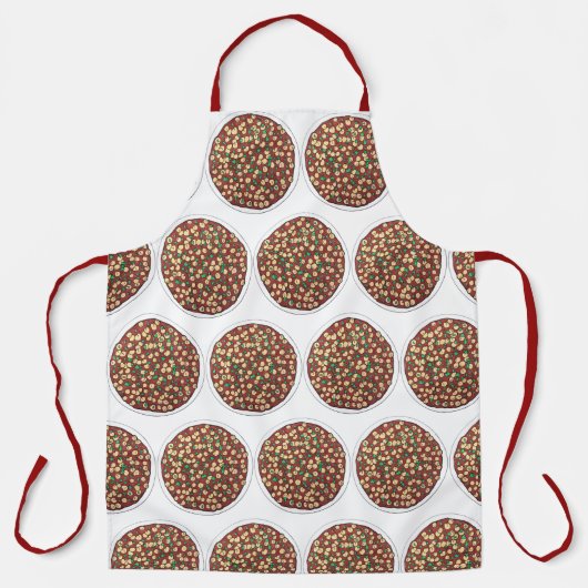 チャナマサラチョレインディアンフードチッピー皿 エプロン (正面)