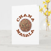 チャナマサラチョレインディアンフードチッピー皿 カード (黄色い花)