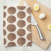 チャナマサラチョレインディアンフードチッピー皿 キッチンタオル (四つ折り)