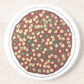 チャナマサラチョレインディアンフードチッピー皿 コースター (正面)