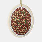 チャナマサラチョレインディアンフードチッピー皿 セラミックオーナメント (右)