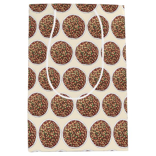 チャナマサラチョレインディアンフードチッピー皿 ミディアムペーパーバッグ (正面)