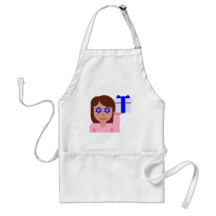 チャヌッカヘアフリップ絵文字 スタンダードエプロン