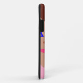 チャヌッカヘアフリップ絵文字 Case-Mate iPhoneケース (裏面/右)