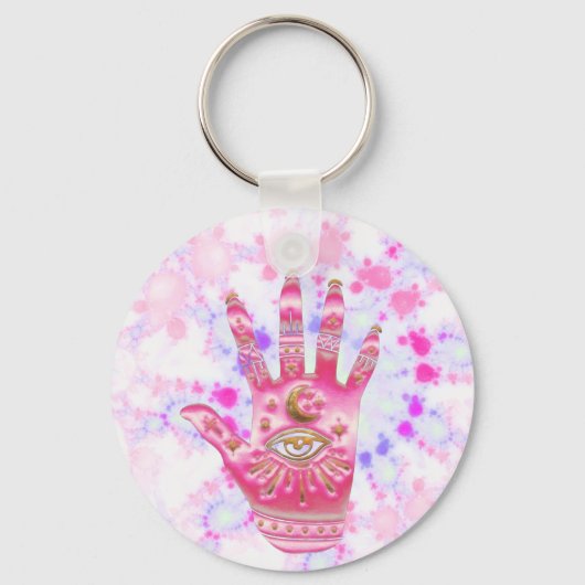 チャネルの陽性 キーホルダー (正面)