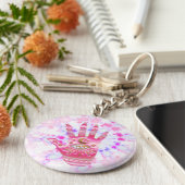 チャネルの陽性 キーホルダー (側面)