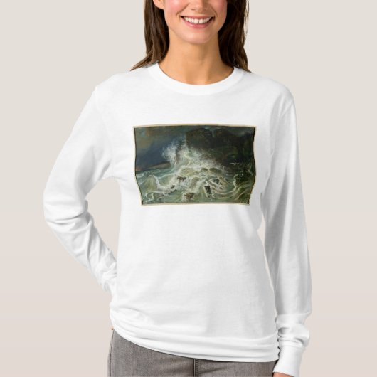 チャネルのGranvilleポイントを離れたブレーカ Tシャツ (正面)