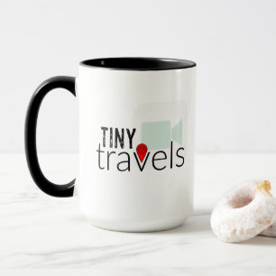 チャネルホストを搭載したTiny Travelロゴマグ マグカップ