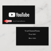 チャネル広告カード 名刺 (正面/裏面)