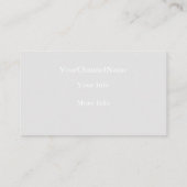 チャネル広告カード 名刺 (裏面)