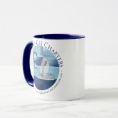 チャネル猫のマグ マグカップ (正面左)