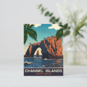 チャネル諸島国立公園カリフォルニア旅行 ポストカード (スタンド正面)