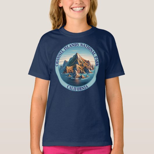 チャネル諸島国立公園カリフォルニア Tシャツ (正面)