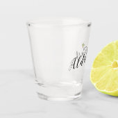 チャネル諸島，アルダーニー国旗のハート, ショットグラス (左)