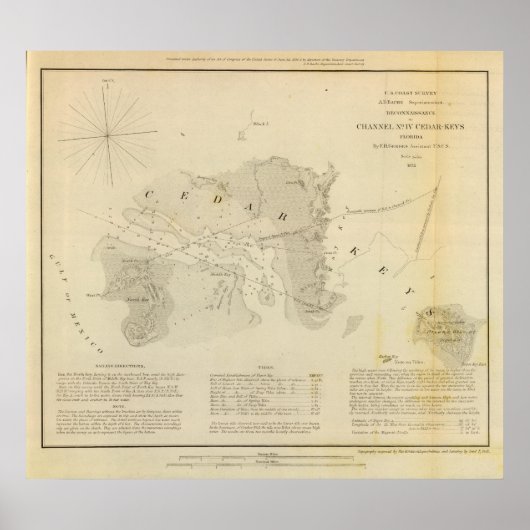 チャネルIV、CedarKeys、Fla ポスター (正面)