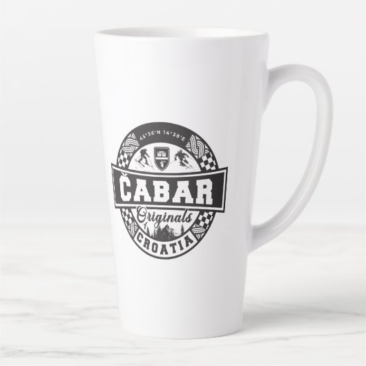 チャバル オリジナル カフェラテマグ (右)