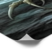 チャパカブラ – クリプティドモンスターまたは動物 ポスター (角)