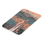 チャパダドスヴェアデイロスナショナルパークブラジル旅行 マグネット (左側)