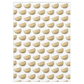 チャパティロティインドインディアンフードブレッドフラットパン テーブルクロス (正面)