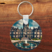 チャパルテペックキャッスルメキシコヴィンテージトラベル キーホルダー (裏面)