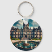 チャパルテペックキャッスルメキシコヴィンテージトラベル キーホルダー (裏面)