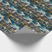 チャパルテペックキャッスルメキシコヴィンテージトラベル ラッピングペーパー (角)