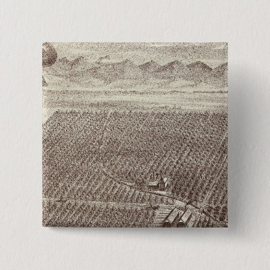 チャピンフルーツランチ 缶バッジ (正面)